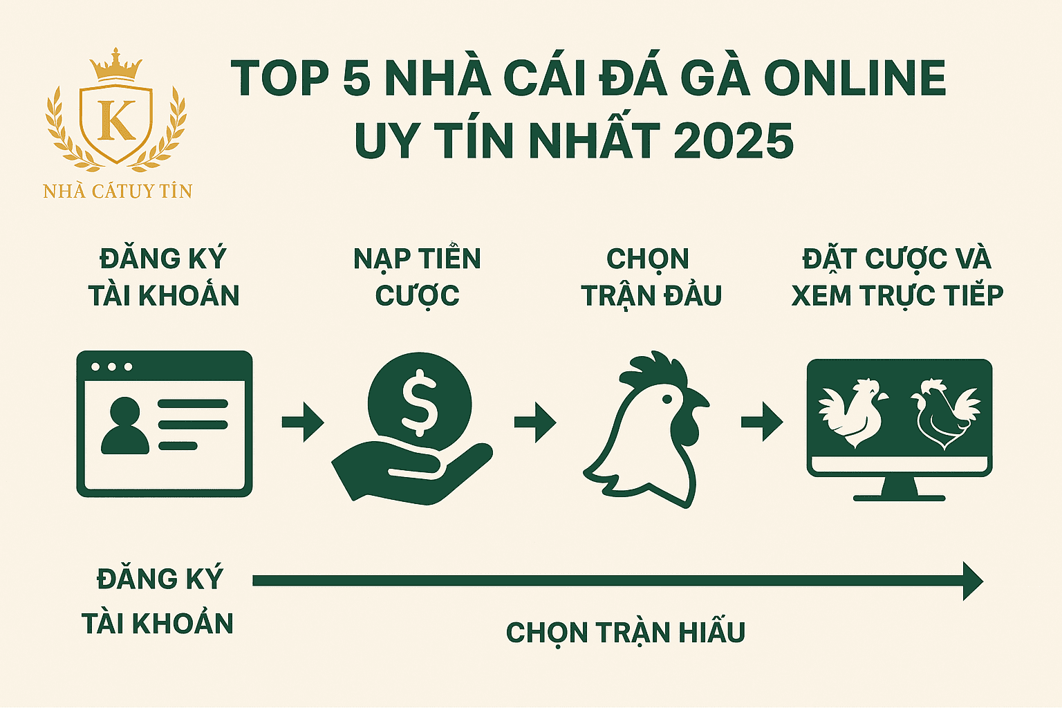 Top 5 Nhà Cái Đá Gà Online Uy Tín Nhất 2025 2 Hướng dẫn cách chọn nhà cái đá gà online uy tín
