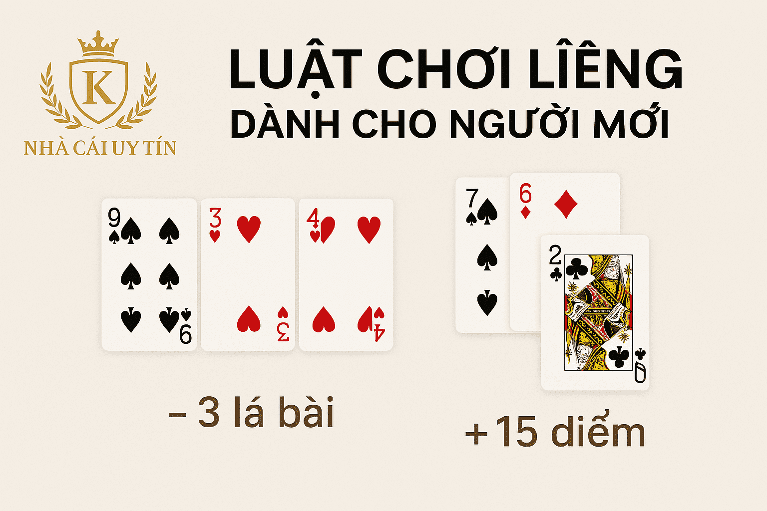 Hướng Dẫn Cách Chơi Liêng Hiệu Quả Cho Người Mới (Cập Nhật 2025) 2 luật chơi liêng