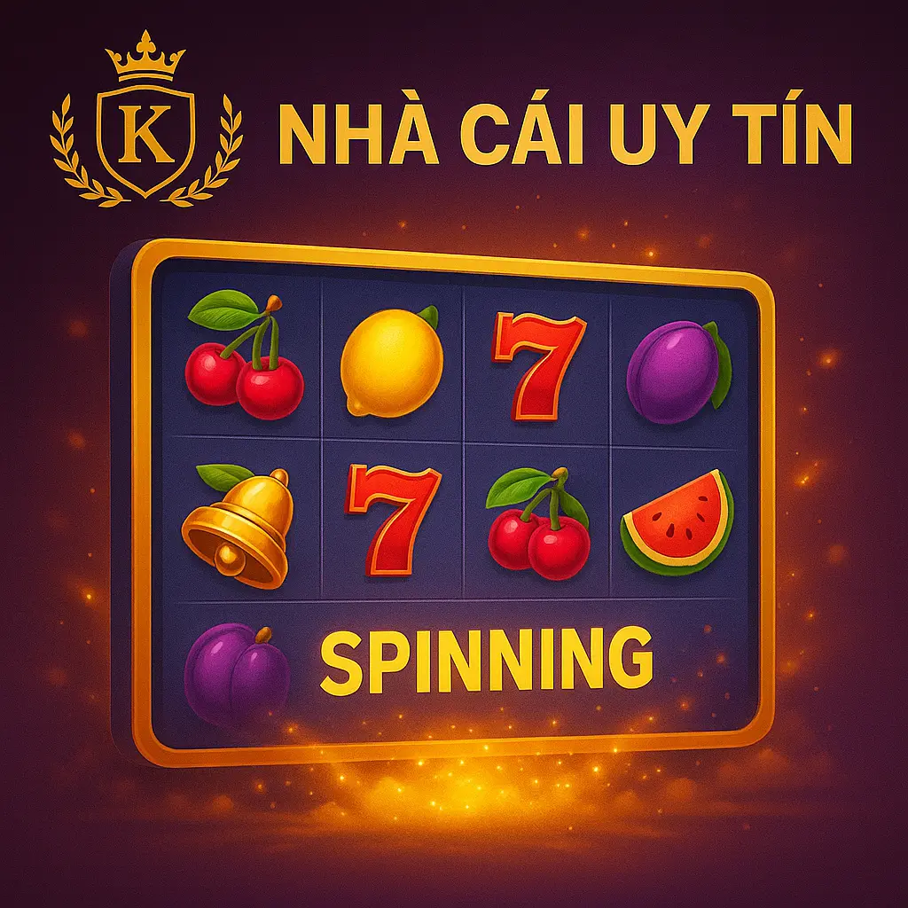 Top Nhà Cái Nổ Hũ Uy Tín 2025 – Quay Là Trúng, Nổ Là Đổi Đời 3 Giao diện trò chơi nổ hũ trực tuyến với các biểu tượng slot và hiệu ứng quay