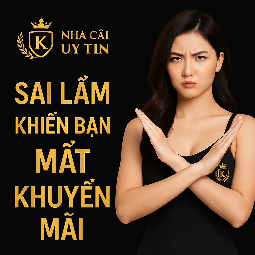 cách nhận khuyến mãi nhà cái, nhà cái uy tín, tặng thưởng dễ dàng 3 cảnh báo sai lầm khiến bạn mất khuyến mãi khi tham gia cá cược trực tuyến
